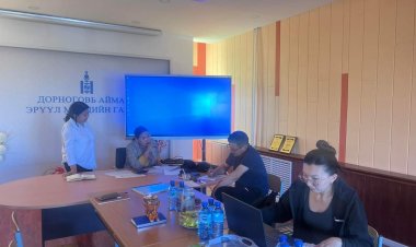 Эрүүл мэндийн хөгжлийн төвийн ажлын хэсэг ажиллаж байна.